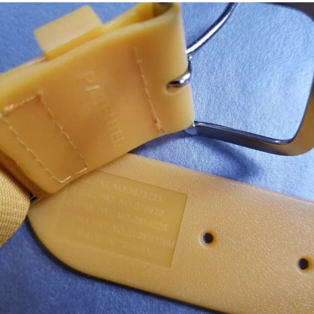 NWOT Adidas || Youth Belt Baseball Yellow - Picture 6 of 14